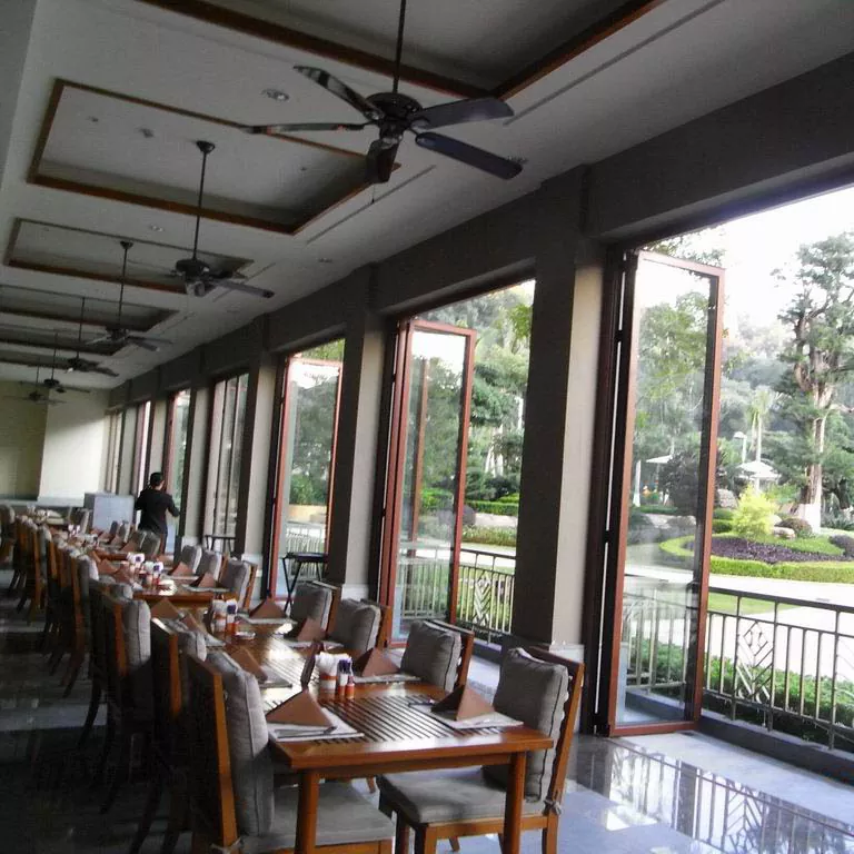 Non-Insulating Aluminum Alloy Folding Door