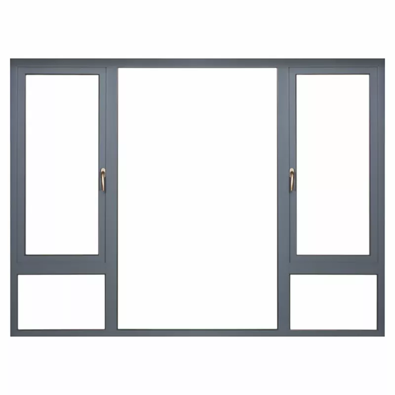 Uisolert vindu i aluminiumslegering